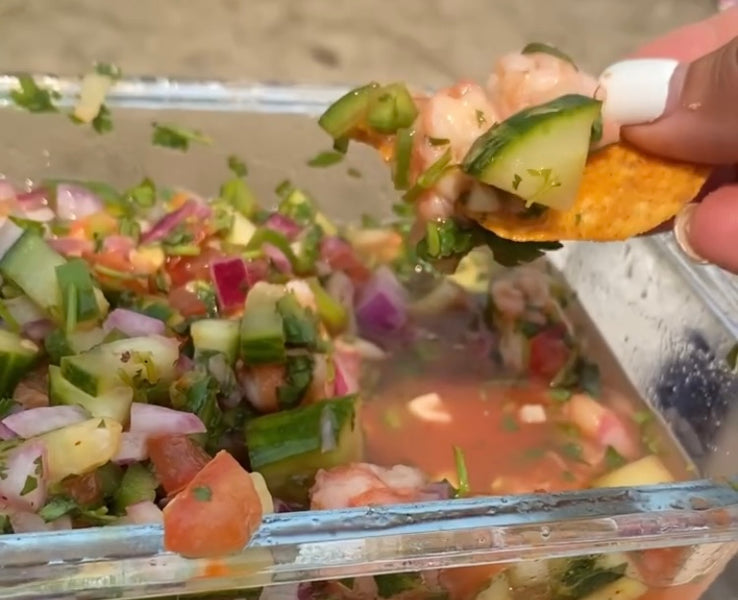 SHRIMP CEVICHE - THE PERFECT SUMMER SIDE