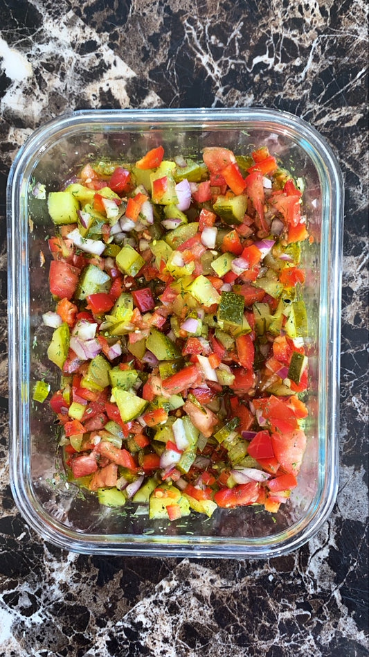 DILL PICKLE PICO DE GALLO