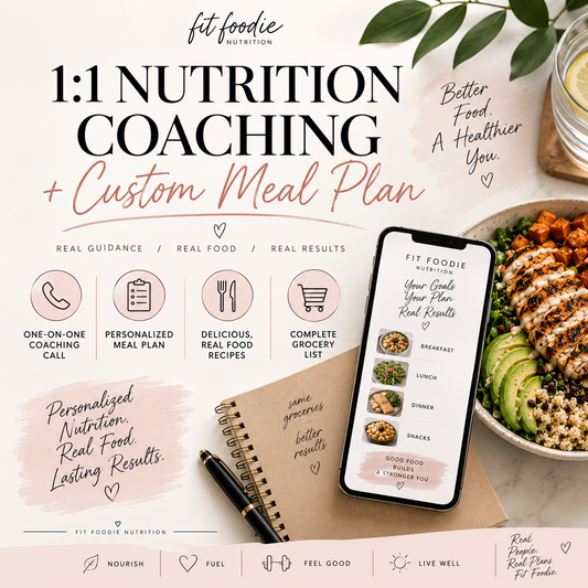 1:1 Coaching Call + Custom Meal Plan